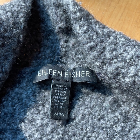 Eileen Fisher Wool Cardigan - Picture 4 of 6